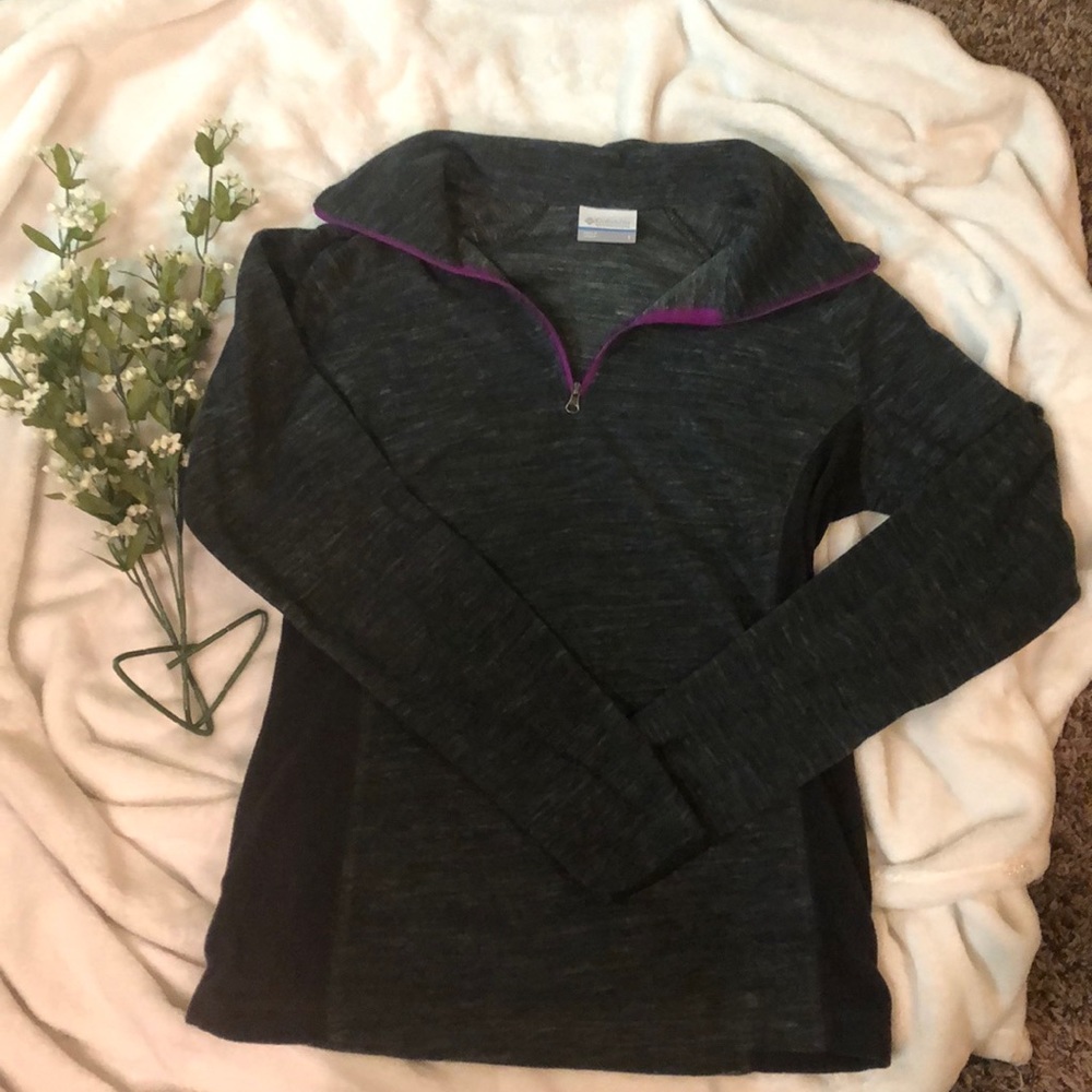 Fleece women’s Columbia quarter zip